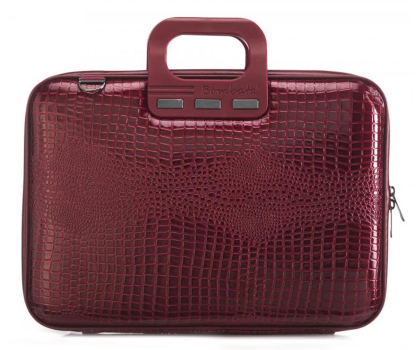 Torba na laptopa Bombata Shiny Cocco 13" burgundowa